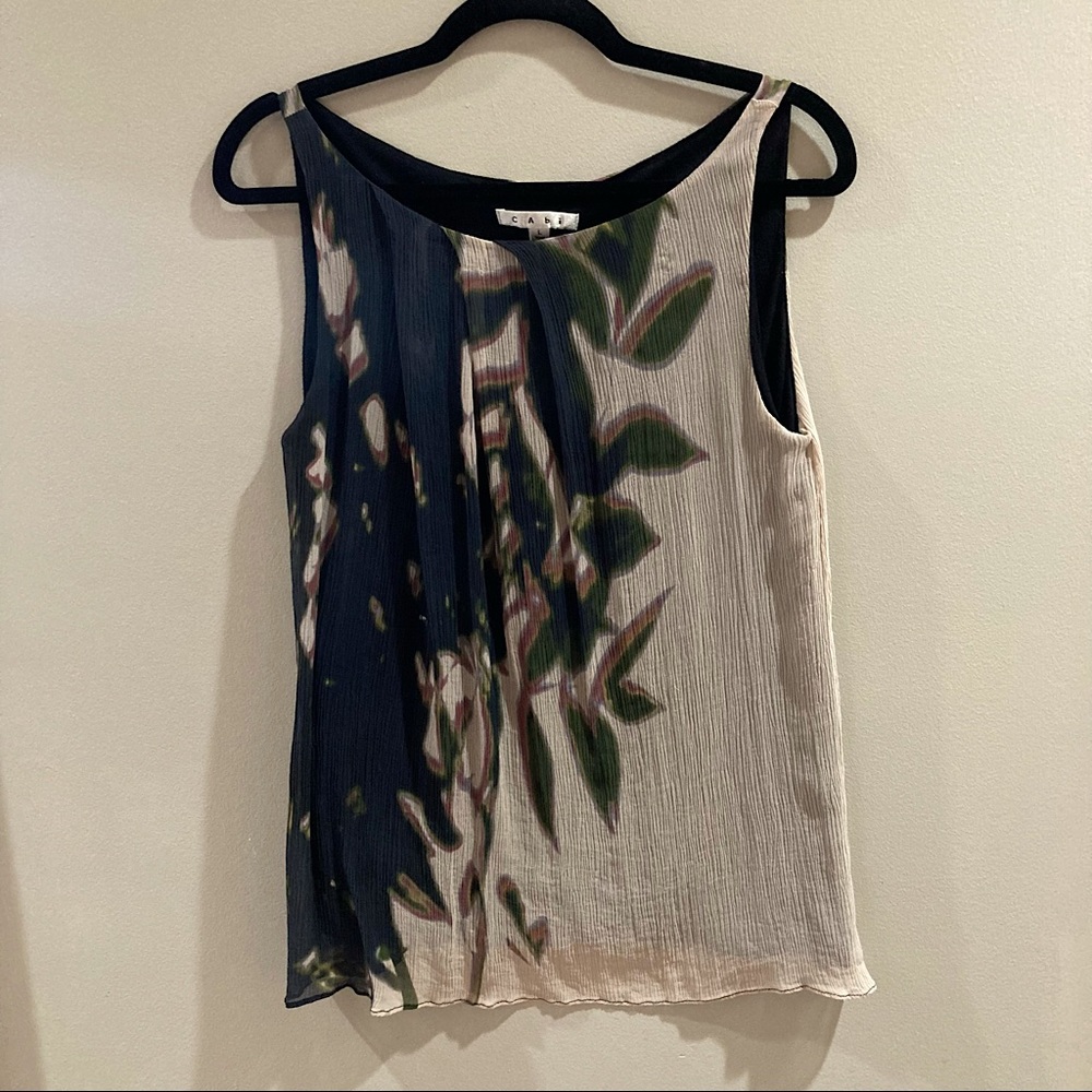 100% Silk sleeveless top